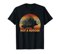Vintage Not A Hugger Funny Porc-épic T-Shirt