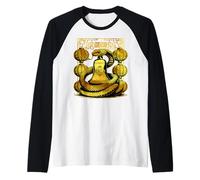 Vintage Nouvel an Chinois 2025 Année du Serpent Zodiaque Manche Raglan