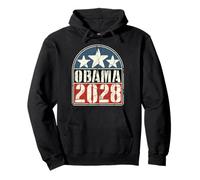 Vintage Obama 2028 President Barack 3rd Term Patriotic Sweat à Capuche