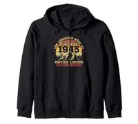 Vintage Octobre 1945 Cadeau d'anniversaire 80 Ans Hommes Sweat à Capuche