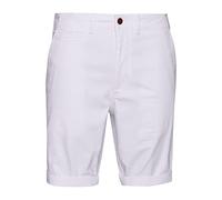 Superdry Vintage Officer Chino Shorts Blanc 32 Homme