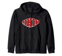 Vintage Ohio Throwback Design, State of Ohio Fan Souvenir Sweat à Capuche