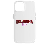 Vintage Oklahoma Girl Retro Pink Oklahoma Women and Girls Coque pour iPhone 14