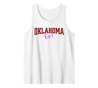 Vintage Oklahoma Girl Retro Pink Oklahoma Women and Girls Débardeur