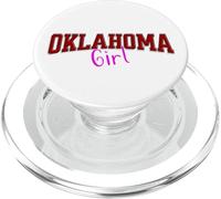 Vintage Oklahoma Girl Retro Pink Oklahoma Women and Girls PopSockets PopGrip pour MagSafe