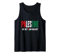 Vintage Palestine in My Heart Palestinian Pride Gaza Débardeur