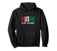 Vintage Palestine in My Heart Palestinian Pride Gaza Sweat à Capuche
