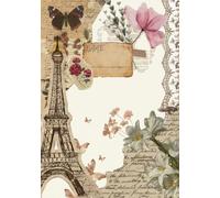 Vintage Paris Notebook: Little Imaginations Lined Series