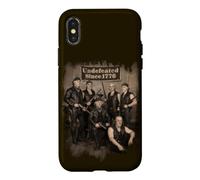 Vintage Patriotic 1776 American Founding Father Bikers Coque pour iPhone X/XS