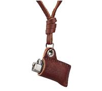 Vintage Pendentif Briquet en PU Charm Collier