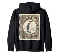 Vintage Penguin Antarctic Wildlife Sweat à Capuche