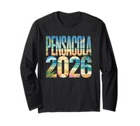 Vintage Pensacola 2026 Vacay Vol Vacances BFF Mom Manche Longue