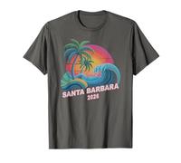 Vintage Père Noël Barbara 2026 Vacances Vacances Maman T-Shirt