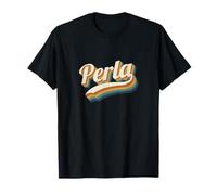 Vintage Perla Personnalisé Nom Perla T-Shirt