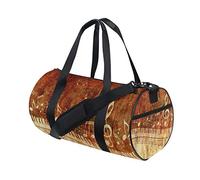 Vintage Piano Note de Musique Sac de Sport en Toile Voyage Weekender Bagages Sac à Main pour Hommes Femmes Sports et Nuit