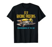 Vintage Pigeon Fly Racing Pigeons Racers Funny Taubenzüchter T-Shirt