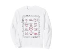 Vintage Pink Tea Party Set Sweatshirt