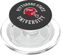 Vintage Pitt State Gorillas Football Retro Helmet PopSockets PopGrip pour MagSafe