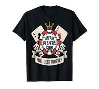 Vintage Players Club Deck Forever Poker T-Shirt