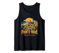 Vintage Pointe-Noire Congo Voyage Souvenir Landmark Cadeau Débardeur