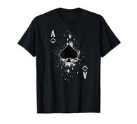 Vintage Poker Ace Style :-: Spades Gambling Casino Design T-Shirt
