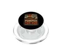 Vintage Pompéi Fun Run Ancient Rome Volcan Eruption Humour PopSockets PopGrip pour MagSafe