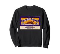 Vintage Poulet Dîner Sperry Candy Sweatshirt