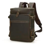 Vintage pour homme classique Cuir décontracté école Coque de voyage Weekender Sports de plein air ordinateur portable 39,6 cm Valise bagages Sac à dos Overnight Sac à dos Sac à bandoulière