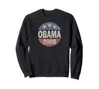 Vintage Président Barack Obama 2008 Campagne Sweatshirt