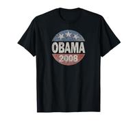 Vintage Président Barack Obama 2008 Campagne T-Shirt