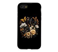 Vintage Pressed Flowers Butterflies Floral Boho Wildflowers Coque pour iPhone SE (2020) / 7/8
