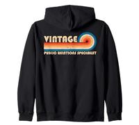 Vintage Public Relations Specialist Job Title Birthday Idea Sweat à Capuche