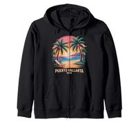 Vintage Puerto Vallarta 2026 Beach Trip Vacay BFF Sweat à Capuche