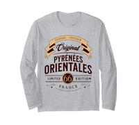Vintage Pyrénées-Orientales Département France Manche Longue