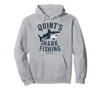 Vintage Quint's Shark Fishing 1975 Rétro Sweat à Capuche