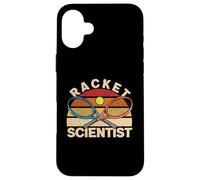 Vintage Racket Scientist | Balle de Tennis | Joueur de Tennis Coque pour iPhone 16 Plus
