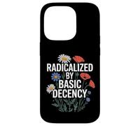 Vintage Radicalized by Basic Decency Retro Wild Floral Women Coque pour iPhone 14 Pro