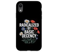 Vintage Radicalized by Basic Decency Retro Wild Floral Women Coque pour iPhone XR
