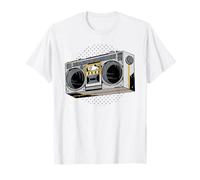 Vintage Radio Music 80s 90s Boombox T-Shirt