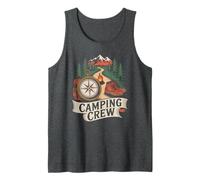 Vintage Randonnée Camping Crew Director Team Boss Adventure Débardeur