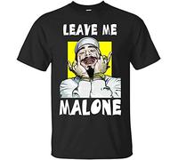 Vintage Rapper Post Leave Me Malone T-Shirt - Malone Costume Black Manches Courtes(X-Large)