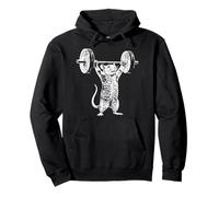 Vintage Rat Rétro Haltérophilie Gym Deadlift Drôle Sweat à Capuche