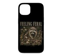 Vintage Raton Laveur Sensation Forêt Ferale Humour Humour Humour Coque pour iPhone 13