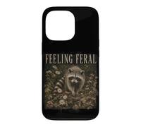 Vintage Raton Laveur Sensation Forêt Ferale Humour Humour Humour Coque pour iPhone 13 Pro