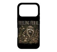 Vintage Raton Laveur Sensation Forêt Ferale Humour Humour Humour Coque pour iPhone 17 Pro