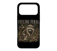 Vintage Raton Laveur Sensation Forêt Ferale Humour Humour Humour Coque pour iPhone 17 Pro Max