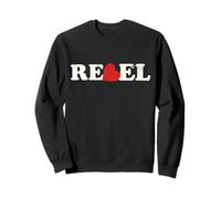 Vintage Rebel Heart Design I Rebelle et Chaleureux Sweatshirt