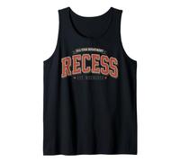 Vintage Recess School Break Est Whenever Design Débardeur