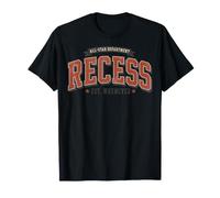 Vintage Recess School Break Est Whenever Design T-Shirt