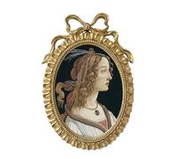Vintage Resin Picture Frame - Gold Picture Frames Vintage | Antique Gold Photo Frame For Table Top And Wall Display | Resin Wall Art Tabletop Display Home Decor For Wedding Holiday Christmas Party
